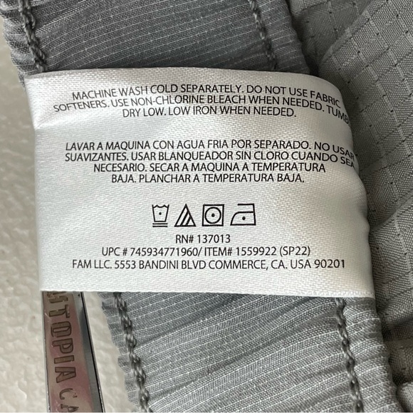 BANANA REPUBLIC NWT MEN’S FLAT FRONT SHORTS IN GRIFFIN GREY 36 - Picture 10 of 11